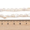 Natural Cultured Freshwater Pearl Beads Strands PEAR-P064-20H-01A-5