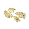 Ion Plating(IP) 304 Stainless Steel Stud Earrings EJEW-M249-06G-01-2