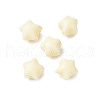 Natural Tagua Beads Jewelry Findings WOOD-V001-03-1