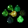 UV Plating Luminous Acrylic Beads LACR-Q002-02-4