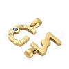 304 Stainless Steel Pendants STAS-A118-11G-2