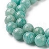 Natural Amazonite Beads Strands G-F461-12-10mm-01-3