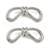 Alloy Bowknot Beads FIND-M079-02P-1