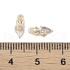 Brass Glass Pendants KK-K351-39G-3