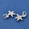 Brass Micro Pave Cubic Zirconia Pendants KK-K300-11S-3