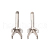 304 Stainless Steel Stud Earring Findings STAS-B091-02C-04P-1