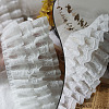 BENECREAT 3-Layer Pleated Chiffon Flower Lace Trim OCOR-BC0002-04A-4