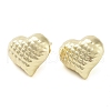 Brass Studs Earrings EJEW-K276-04G-2