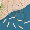 SUNNYCLUE 40Pcs 2 Colors Ion Plating(IP) 304 Stainless Steel Connector Charms STAS-SC0009-01-4