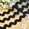 Gorgecraft Polyester Wavy Fringe Trim OCOR-GF0003-44F-01-4