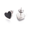 304 Stainless Steel Stud Earrings EJEW-I235-04-A-3