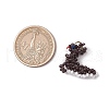 Glass Seed Beaded Squirrel Pendants PALLOY-MZ00584-2