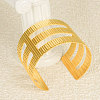Elegant 304 Stainless Steel Cuff Bangles for Women RI2823-2-1