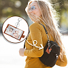 AHADERMAKER 4 Sets 2 Colors Mini Photo Keychain KEYC-GA0001-36-6