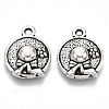 Tibetan Style Alloy Pendants TIBE-N006-43AS-LF-1