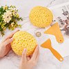 Gorgecraft 2Pcs 2 Style DIY Plastic Scraper Tool TOOL-GF0003-28-3