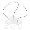 Plastic Model Assembled Action Figure Display Holders ODIS-WH0030-133B-1