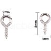 Iron Screw Eye Pin Peg Bails IFIN-PH0014-05S-2
