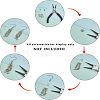 Unicraftale 304 Stainless Steel Jump Rings STAS-UN0017-95-5