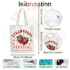 Canvas Women's Tote Bags ABAG-WH0056-001-2