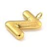Ion Plating(IP) 304 Stainless Steel Pendants STAS-C102-15G-Z-2