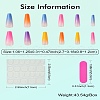 ABS Plastic Full Cover Press On False Nails DIY-CJC0006-14-8