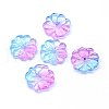 Transparent Glass Beads GLAA-H016-06F-7-2