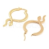 304 Stainless Steel Hoop Earring EJEW-Q789-08G-3