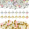 30Pcs Heart Acrylic Pendants PALLOY-FS00024-7