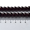 Imitation Jade Glass Beads Strands DGLA-S076-8mm-39-3
