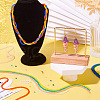 8 Strand 8 Colors Electroplate Glass Beads Strands EGLA-TA0001-49B-6