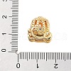 Rack Plating Hollow Brass European Beads KK-B097-03G-3
