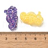 Transparent Marine Organism Resin Cabochons RESI-H035-05B-3