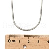 1.6MM 304 Stainless Steel Snake Chain Long Necklaces NJEW-A049-02P-3