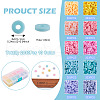 Beadthoven 2030Pcs 10 Color Handmade Polymer Clay Beads Strands CLAY-BT0001-03-11