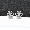 304 Stainless Steel Stud Earrings EJEW-H161-01P-C-1