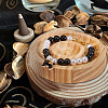 Wood Jewelry Display Tray Rack Organizer AJEW-WH0329-08C-6