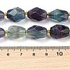 Natural Fluorite Beads Strands G-P541-A01-04-4