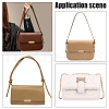 WADORN 20 Sets 2 Colors Zinc Alloy Bag Decorative Clasps FIND-WR0007-34-6