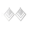 Brass Pendants KK-P257-02P-1