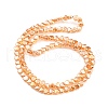 Pearl Luster Plated Electroplate Transparent Glass Beads Strands EGLA-G037-09A-PL03-2