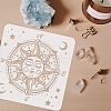 Large Plastic Reusable Drawing Painting Stencils Templates DIY-WH0172-655-3