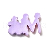 Two Tone Opaque Resin Cabochons RESI-B015-24-3
