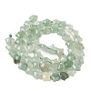 Natural Green Aventurine Star Beads Strands G-Z080-A12-3