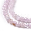 Natural Kunzite Beads Strands X-G-C009-A09-4