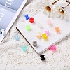 32Pcs 16 Colors Silicone Thin Ear Gauges Flesh Tunnels Plugs FIND-YW0001-17A-7