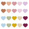 DICOSMETIC 20Pcs 10 Colors Silicone Focal Beads SIL-DC0001-63-1