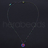 201 Stainless Steel Pendants Necklaces NJEW-S105-JN627-2-2