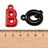 Opaque Acrylic Pendants MACR-F082-01-3