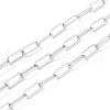 Tarnish Resistant 304 Stainless Steel Paperclip Chains CHS-L022-03P-A-1